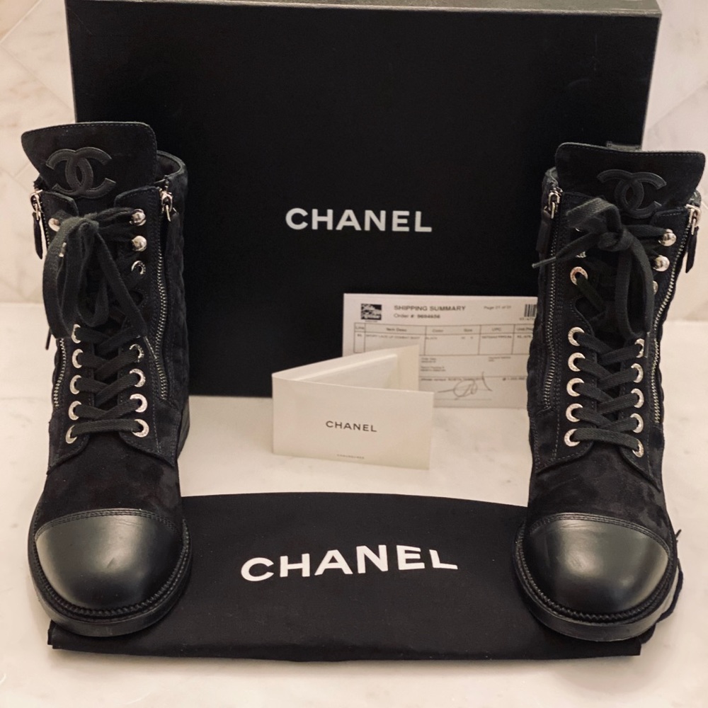 ❌SOLD❌NWB SOLD OUT 2019 CHANEL Combat Boot